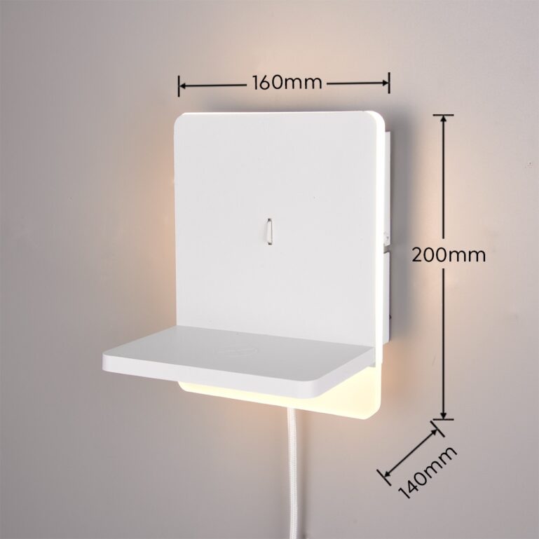 SEINAVALGUSTI FAIRFIELD 9W LED 950LM 3000K VALGE - Image 2