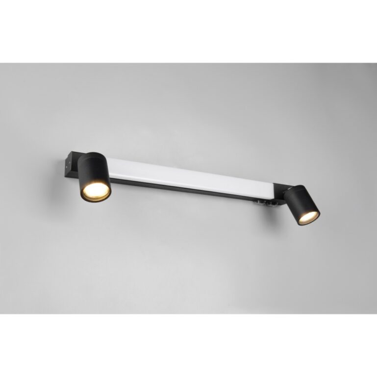 VANNITOAVALGUSTI ENRICO 6,5W LED 620LM GU10 2*5W IP44 MUST - Image 9