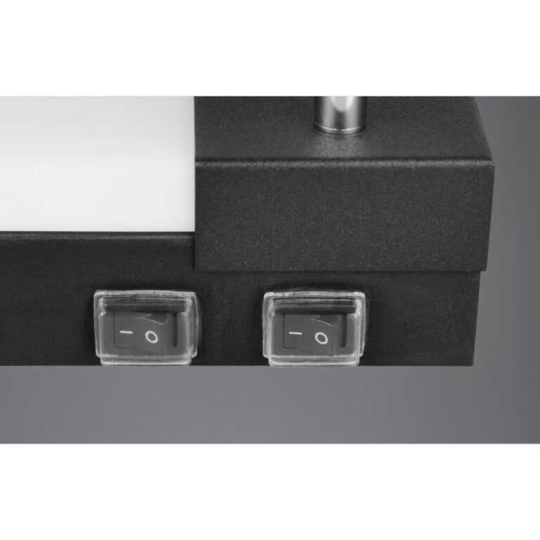 VANNITOAVALGUSTI ENRICO 6,5W LED 620LM GU10 2*5W IP44 MUST - Image 8
