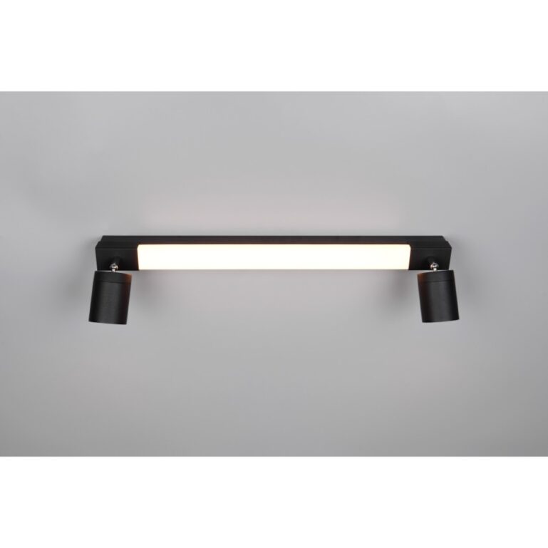 VANNITOAVALGUSTI ENRICO 6,5W LED 620LM GU10 2*5W IP44 MUST - Image 4