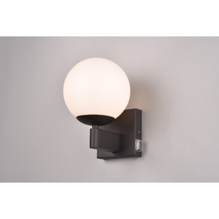 VANNITOAVALGUSTI KULA E14 10W IP44 LÜLITIGA MUST