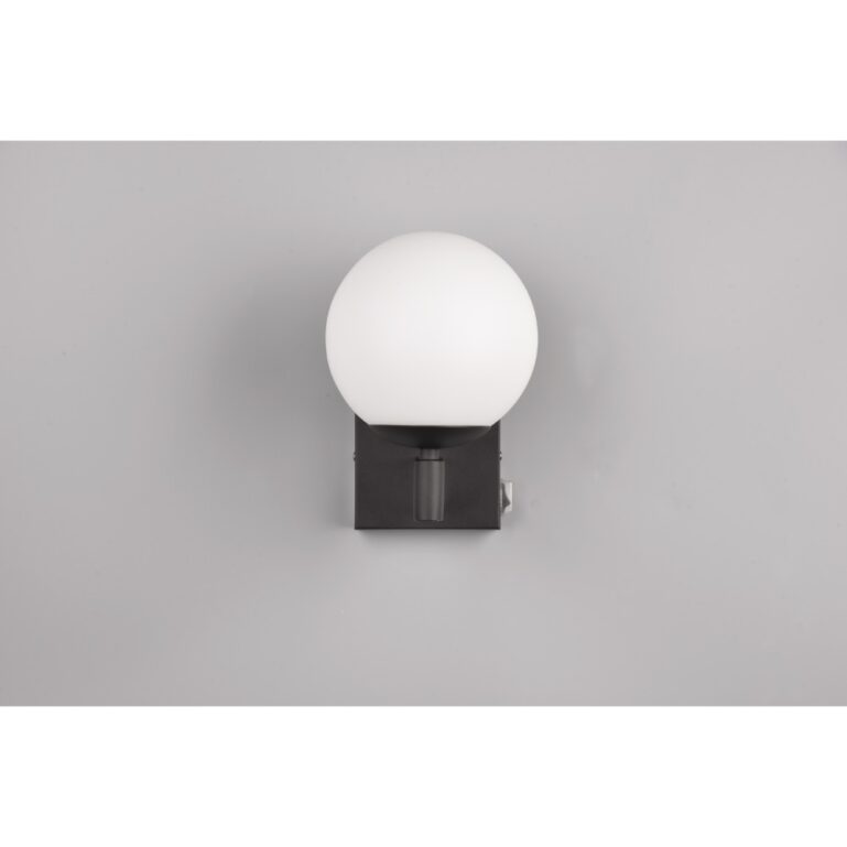 VANNITOAVALGUSTI KULA E14 10W IP44 LÜLITIGA MUST - Image 3