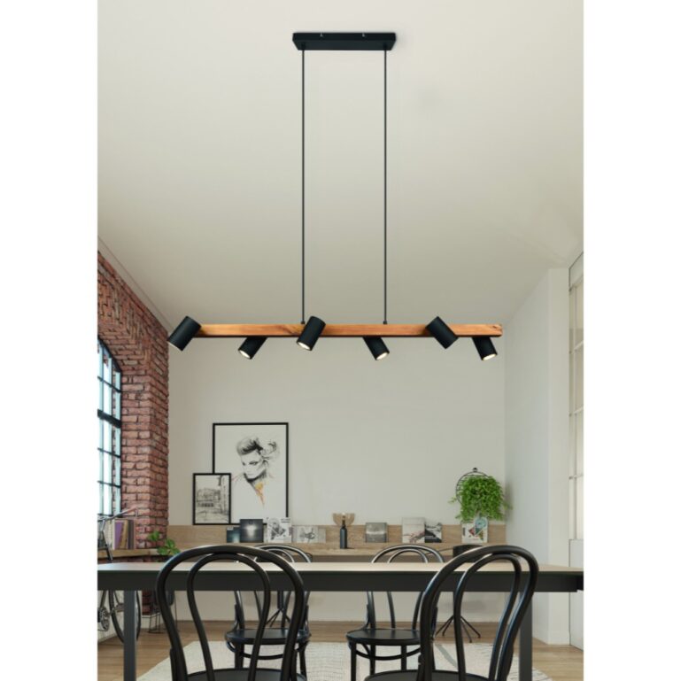 LAEVALGUSTI MARLEY GU10 6*35W MUST/PUIT - Image 3