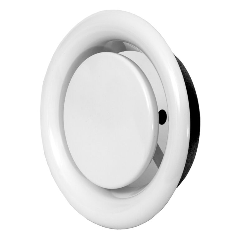 VÄLJATÕMBEPLAFOON METALLIST DM Ø125MM VALGE