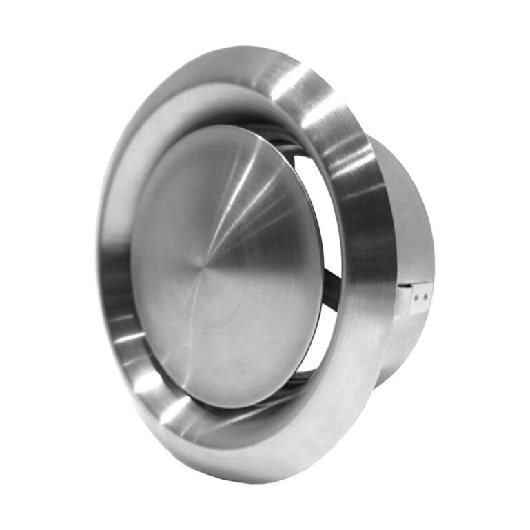 VENTILATSIOONIPLAFOON METALL UNIVERSAALNE Ø100MM INOX