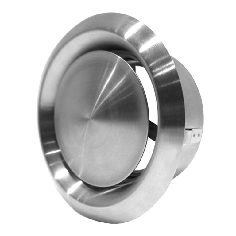 VENTILATSIOONIPLAFOON METALL UNIVERSAALNE Ø125MM INOX