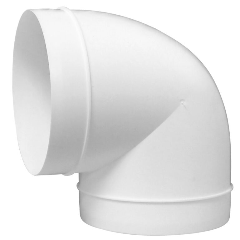 VENTILATSIOONI PÕLV 150MM 90° PLASTIK