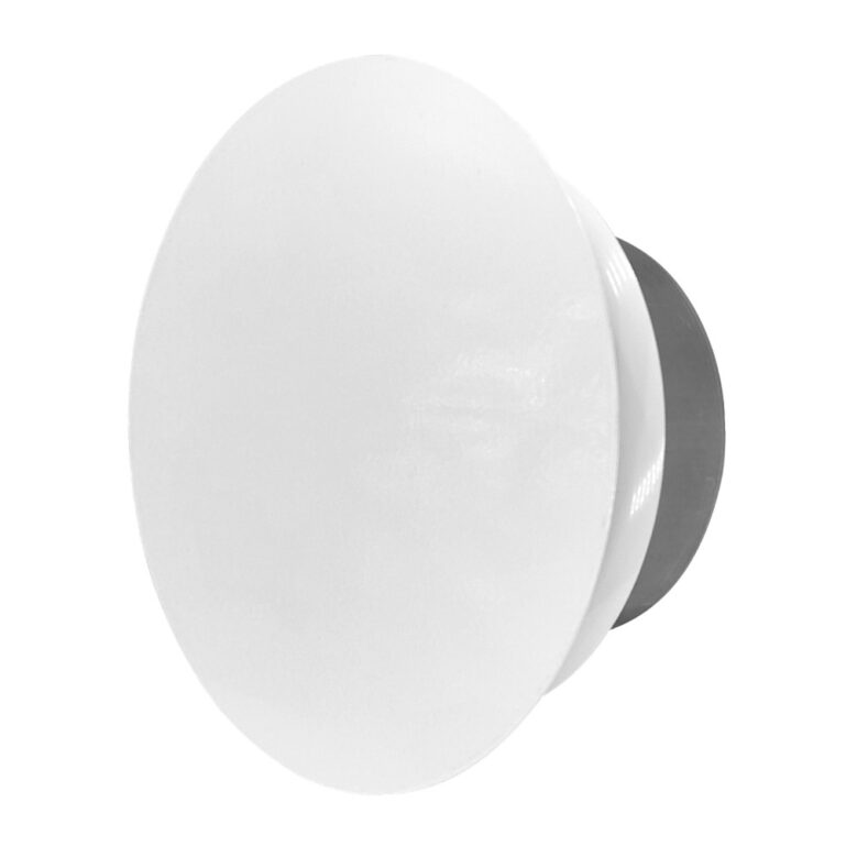 VENTILATSIOONIPLAFOON METALLIST UNIVERSAALNE DMT Ø125MM VALGE
