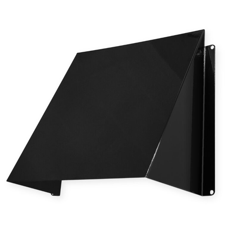 VENTILATSIOONIAVA KATE LNM 200x200MM METALL MUST