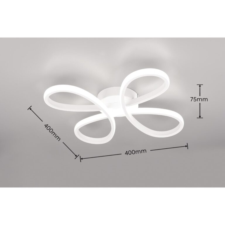 LAEVALGUST FLY 22W LED 2600LM 4000K VALGE - Image 2