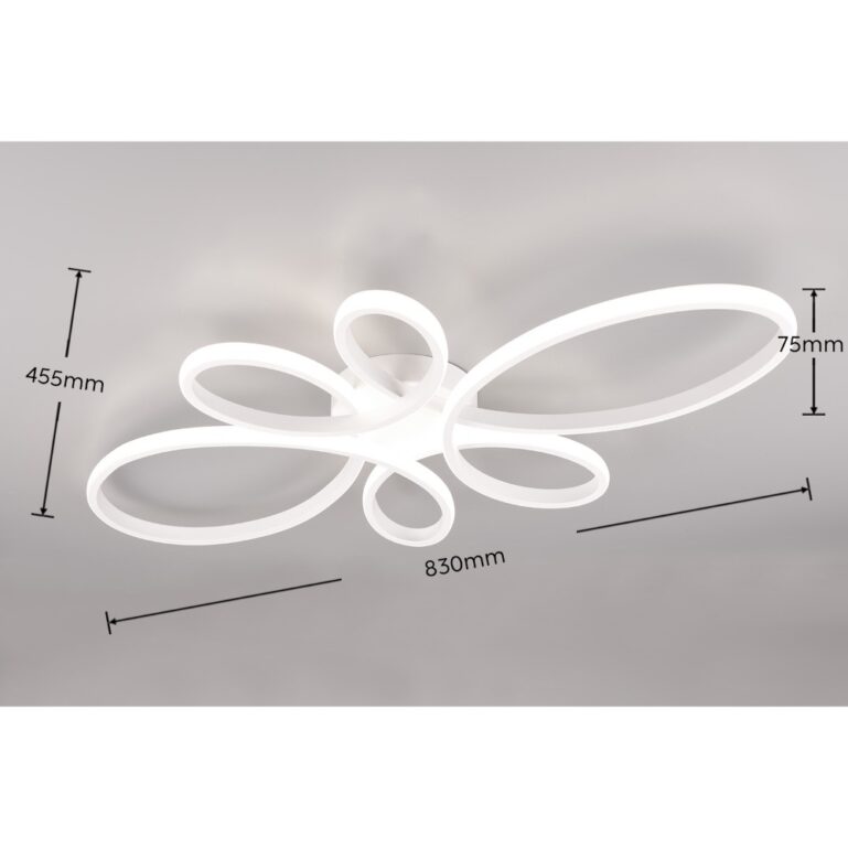 LAEVALGUSTI FLY 32W LED 3900LM 4000K VALGE - Image 2