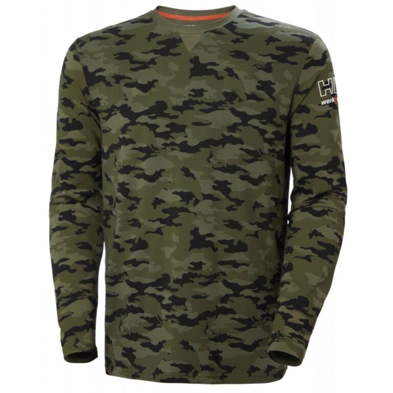 T-SÄRK HELLY HANSEN KENSINGTON PIKK KÄIS CAMO M
