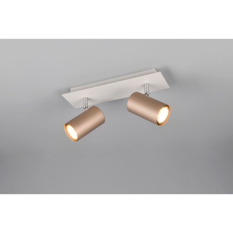 KOHTVALGUSTI MARLEY GU10 2*35W HALL/ŠAMPANJA