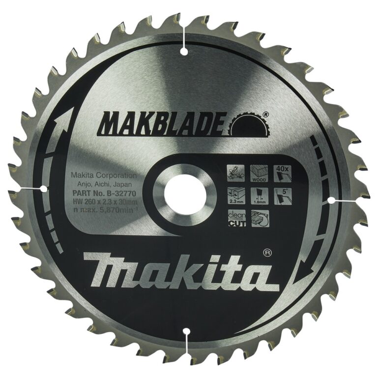 SAEKETAS MAKITA 260*30/40T/2,3 B-32770