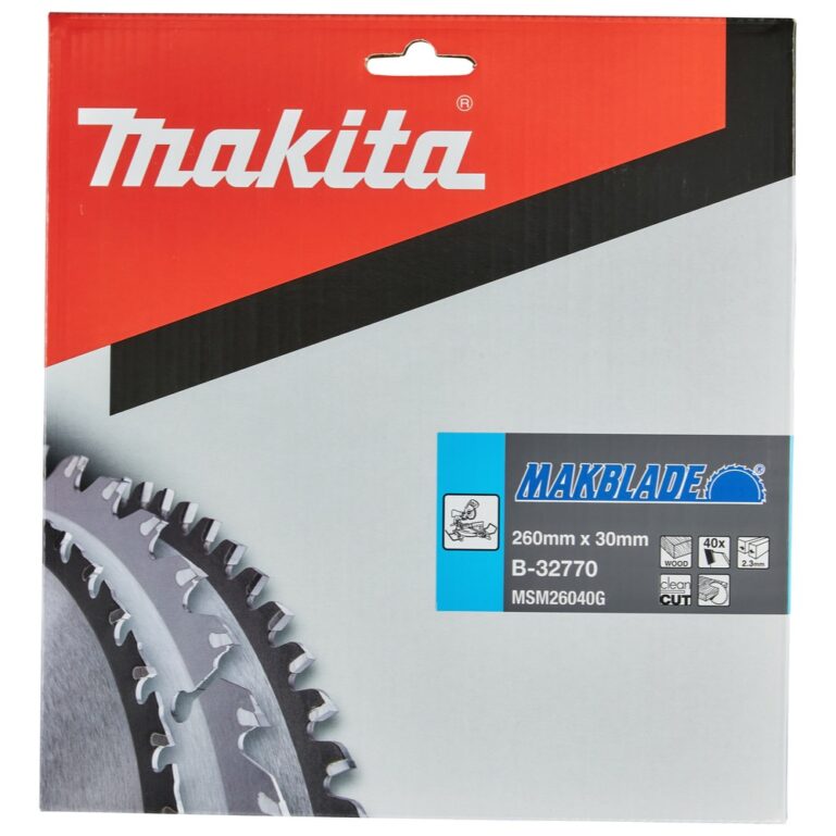 SAEKETAS MAKITA 260*30/40T/2,3 B-32770 - Image 2