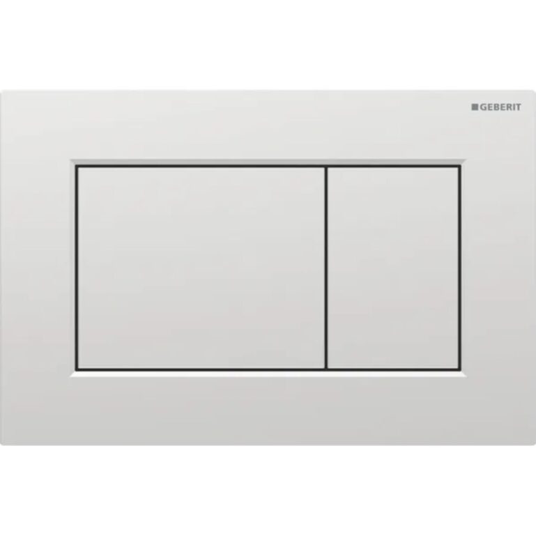 GEBERIT LOPUTUSPLAAT SIGMA01, KAHESÜSTEEMNE LOPUTUS, KROOM MATT