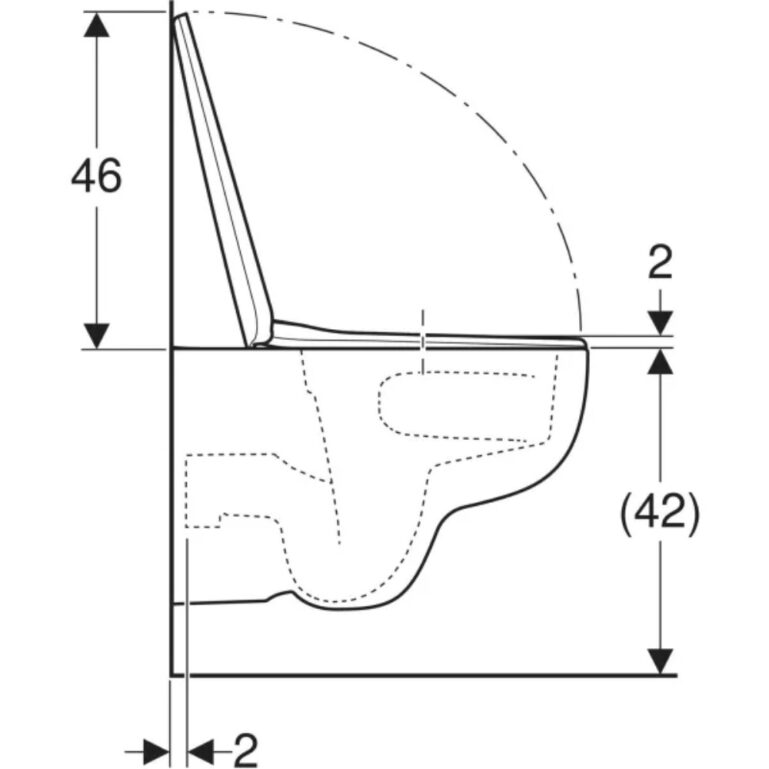 WC-POTT GEBERIT SELNOVA SEINA TURBOFLUSH + PRILL-LAUD - Image 4