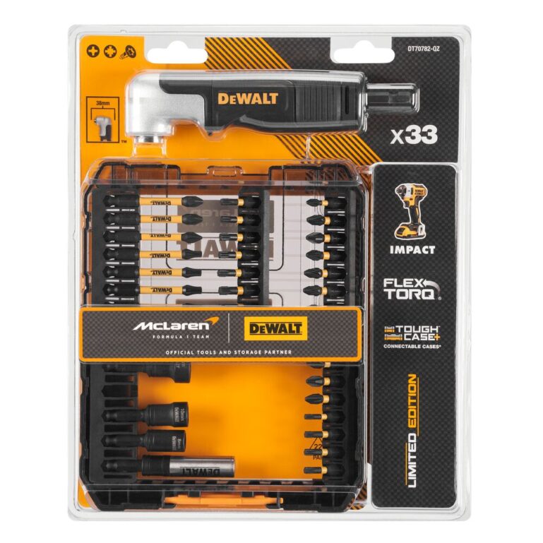 OTSAKUTE KOMPLEKT 33 OSA DEWALT MCLAREN DT70782