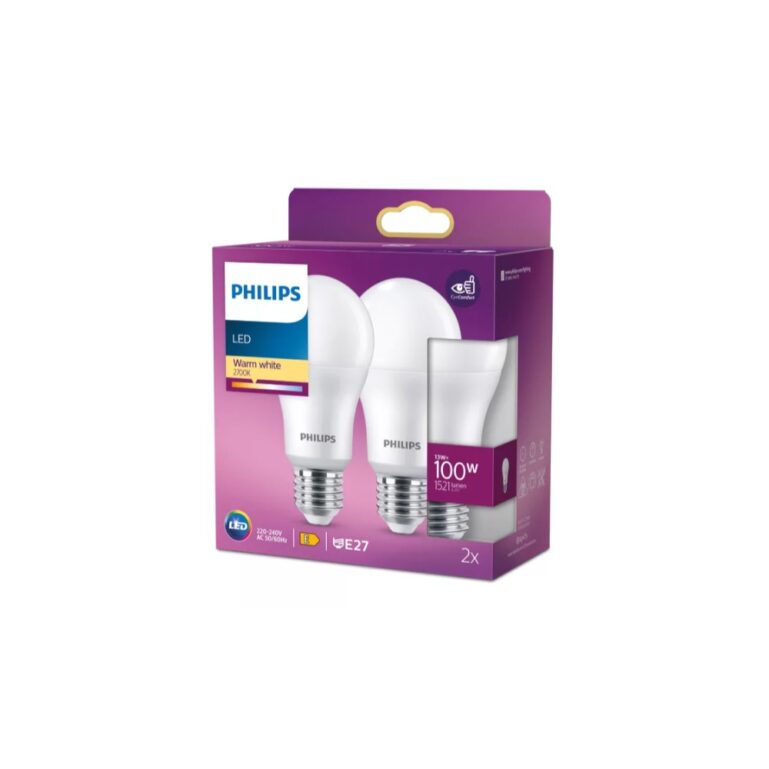 LED PIRN E27 13W 1521LM 2700K PHILIPS 2TK/PK - Image 2