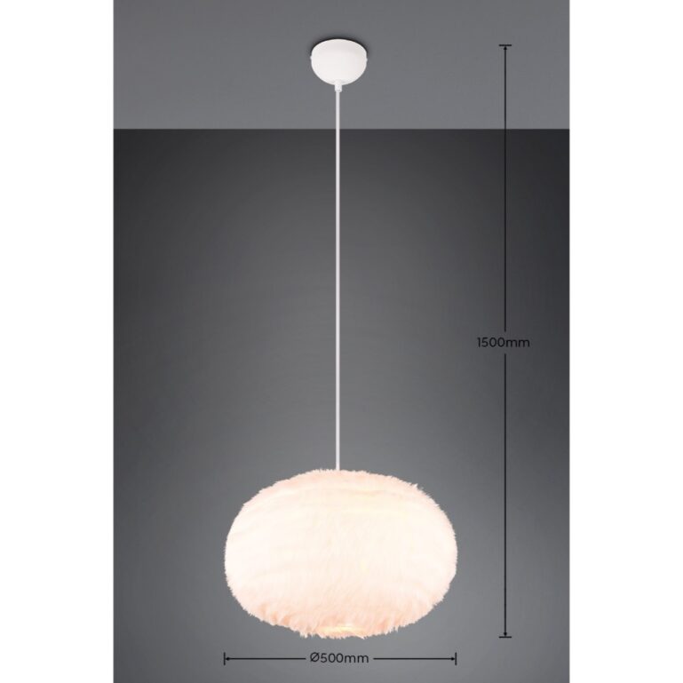 LAEVALGUSTI FURRY E27 10W Ø50CM - Image 2