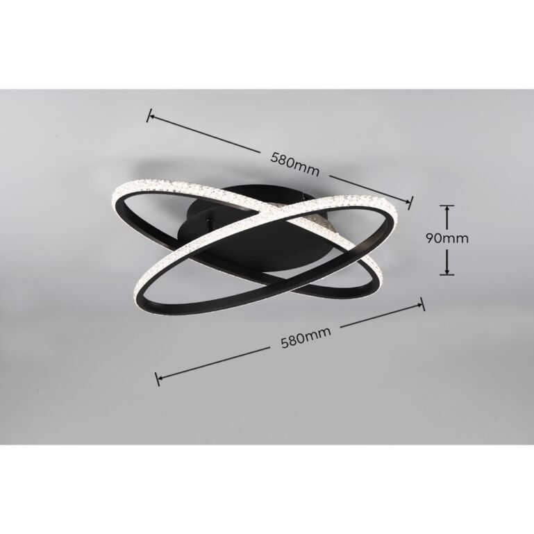 LAEVALGUSTI LANE 27W LED 3500LM 4000K DIMMERDATAV MUST - Image 2