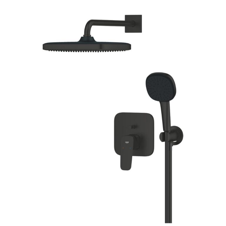 SEINASISENE DUŠISÜSTEEM ÜLADUŠIGA GROHE CUBEO MATT MUST - Image 2