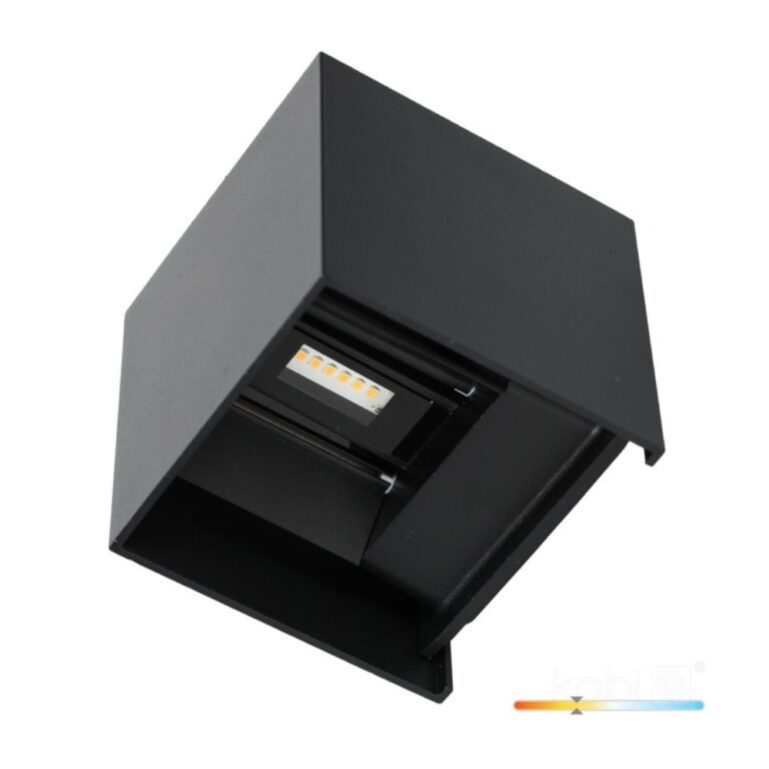 VÄLISVALGUSTI QUERK LED 2*3W 3000K MUST IP54 KOBI - Image 5