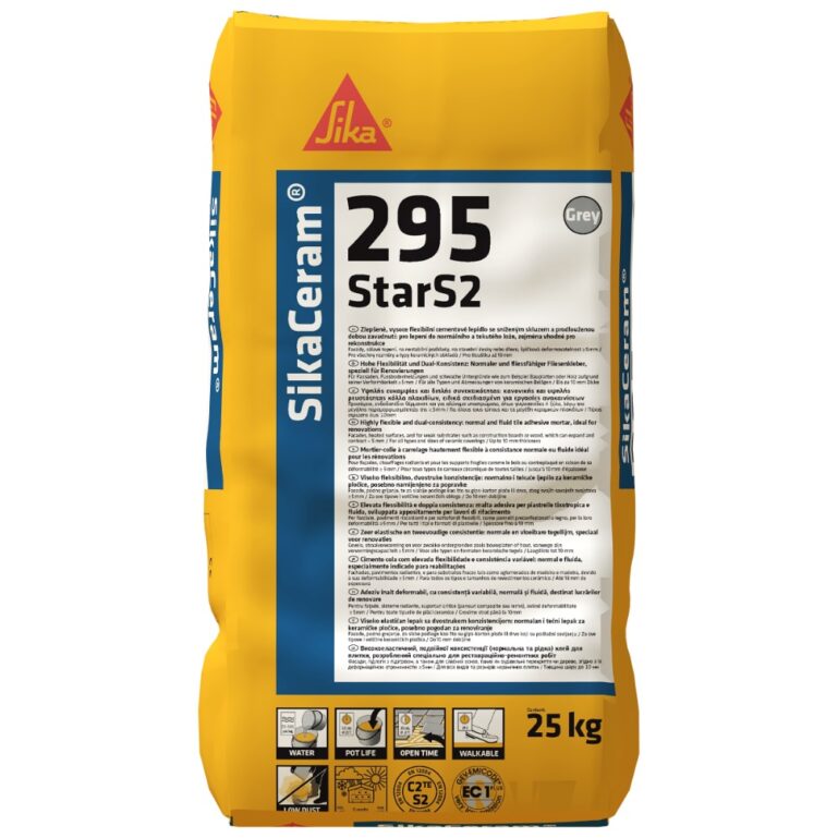 ERITI ELASTNE PLAADILIIM SIKACERAM-295 STAR S2 25KG