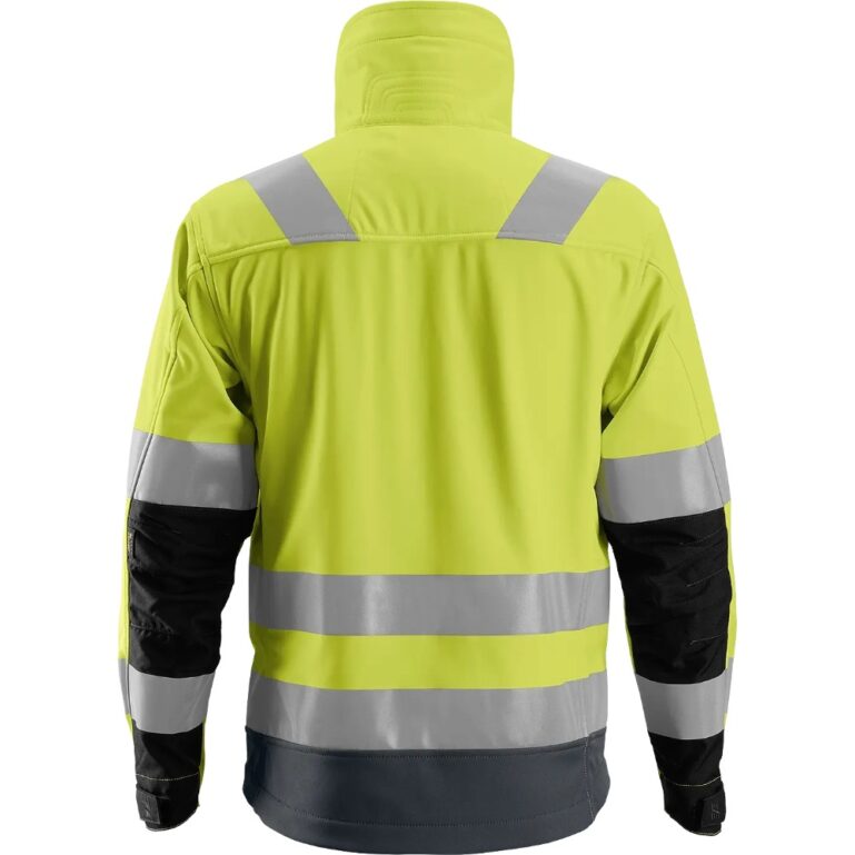 JAKK SNICKERS ALLROUNDWORK HI-VIS SOFTSHELL XL KOLLANE KLASS3 - Image 4