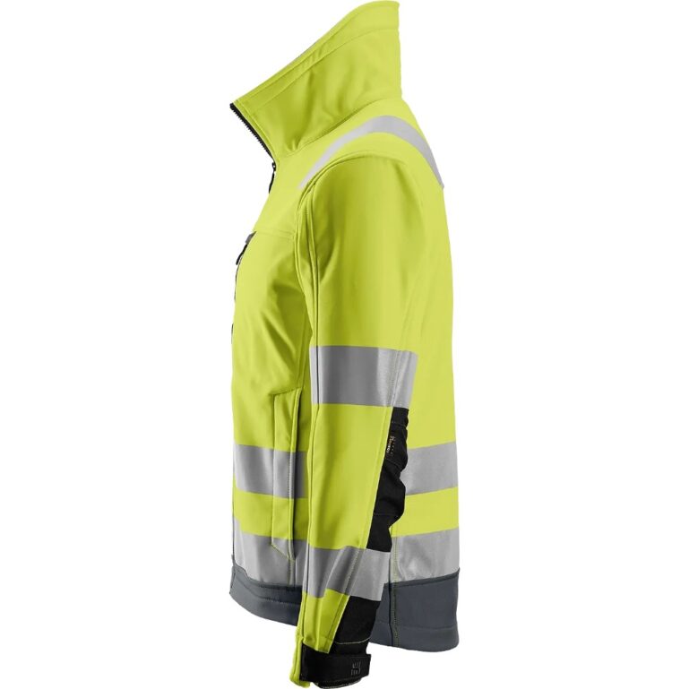 JAKK SNICKERS ALLROUNDWORK HI-VIS SOFTSHELL XL KOLLANE KLASS3 - Image 2