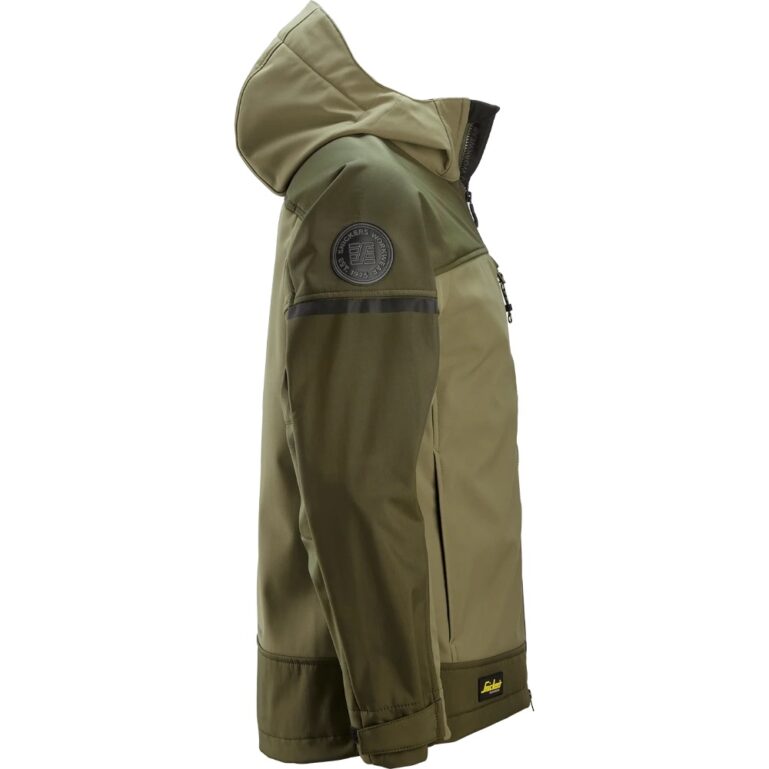 JAKK SNICKERS WORKWEAR SOFTSHELL KHAKIROHELINE XXL - Image 3