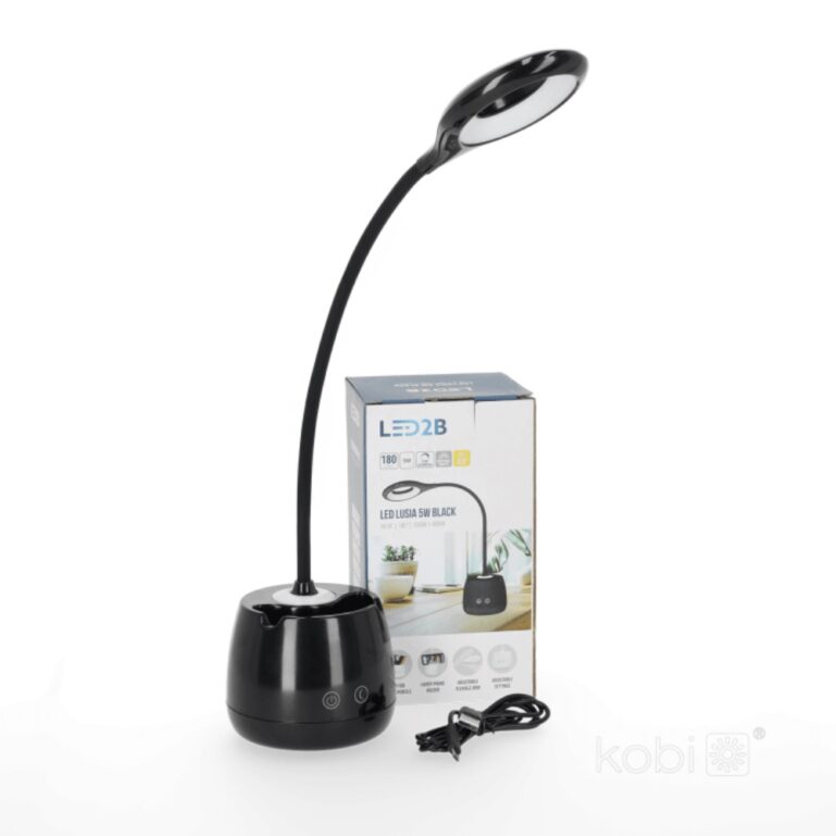 LAUAVALGUSTI LUSIA 5W USB LAETAV 5V MUST KOBI - Image 8