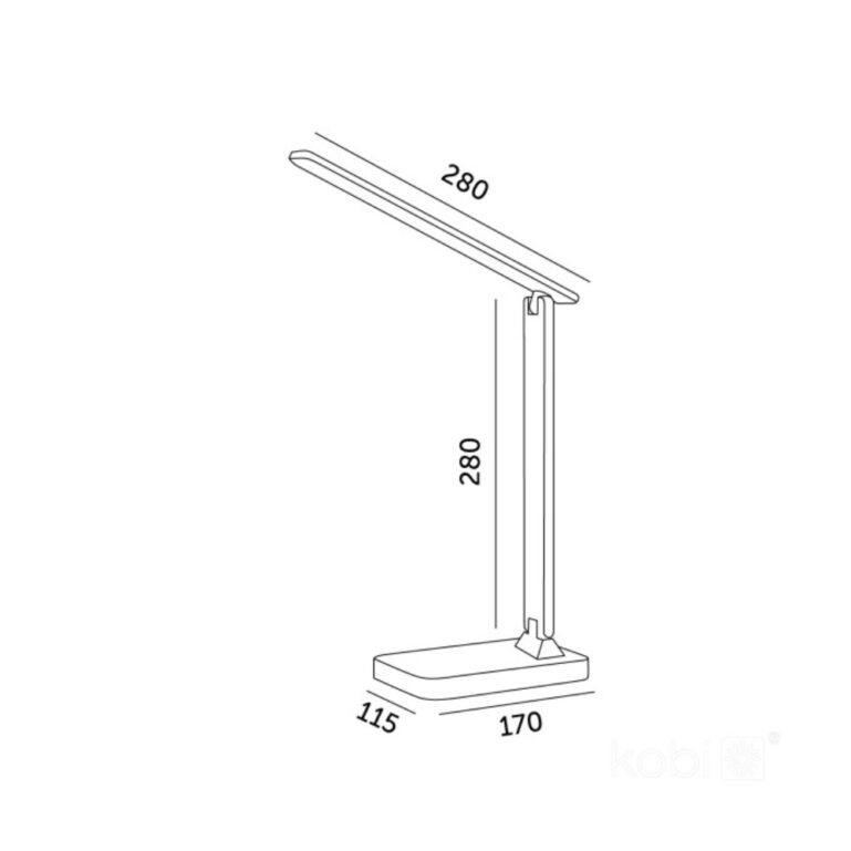 LAUAVALGUSTI LED2B NOBLITE N 7W 3000/4000/6500K MUST KOBI - Image 3