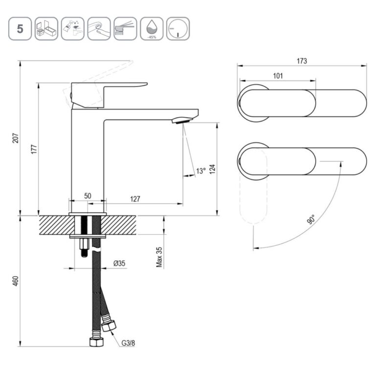 VALAMUSEGISTI CHROME II BECOOL 175MM 014.21BL MUST RAVAK - TELLIMISEL - Image 2