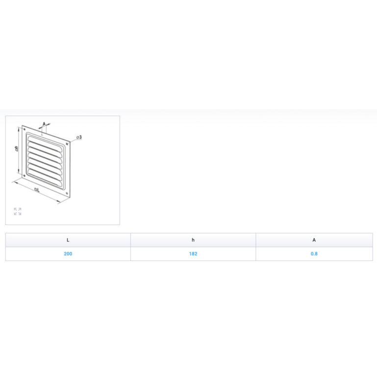 VENTILATSIOONIREST MVM 200 BEEŽ VENTS - Image 3
