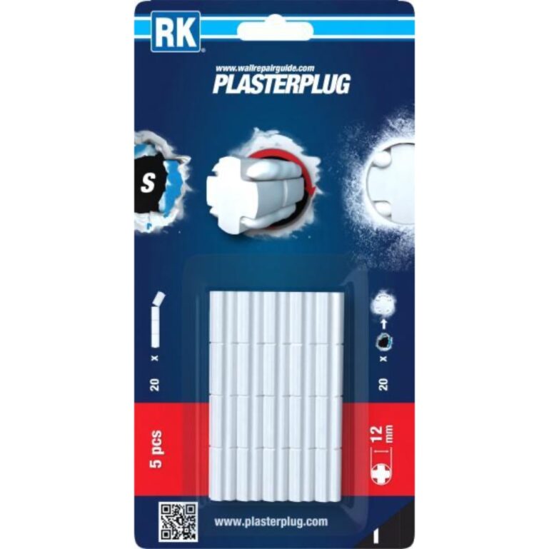 KIPSPLAADI PARANDUSKOMPLEKT RK PLASTERPLUG S 12MM 5TK/PK