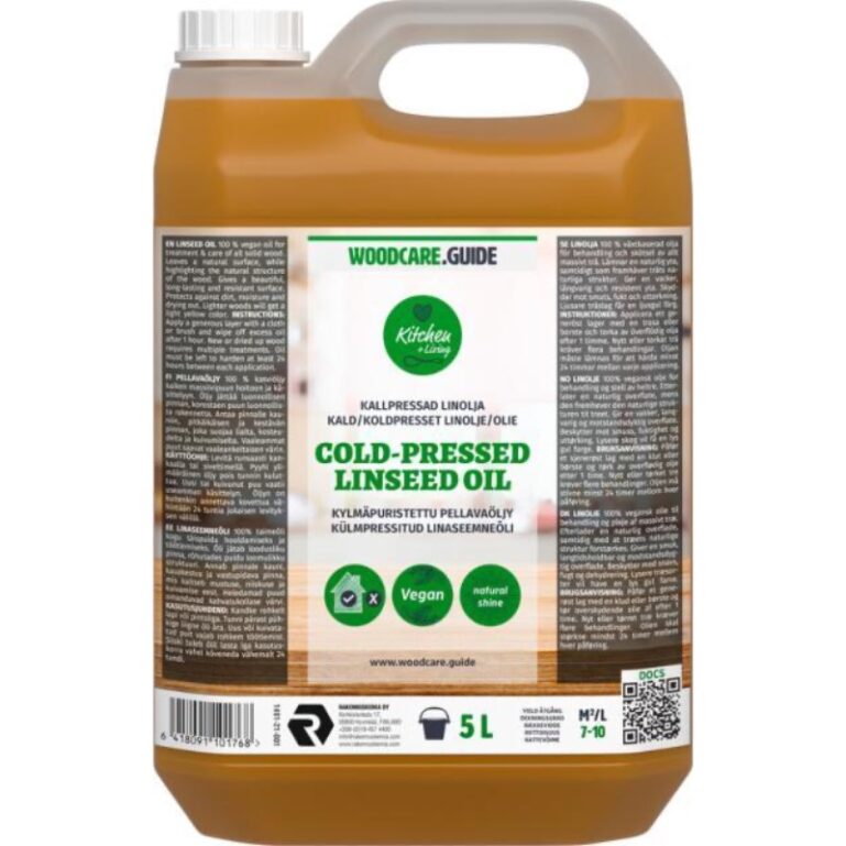 LINASEEMNEÕLI WOODCARE GUIDE 5L LÄBIPAISTEV