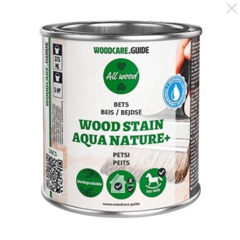 PUIDUPEITS WOODCARE GUIDE WOOD STAIN AQUA NATURE+ 375ML ROOSIPUU