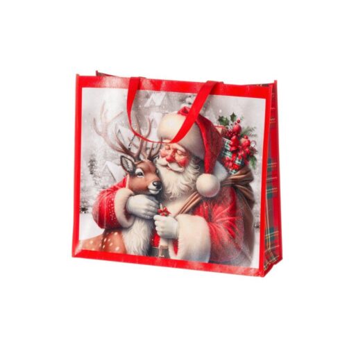 OSTUKOTT WINTERIA JÕULUVANA HIRVEGA 45*50*16,5CM