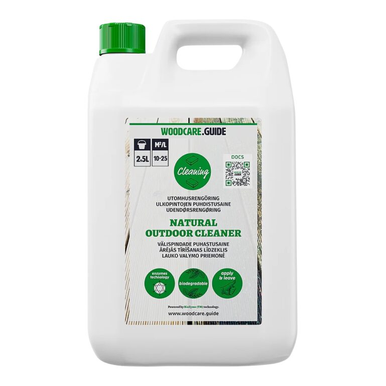 LOODUSLIK VÄLIPUHASTUSVAHEND WOODCARE GUIDE BIOZYME 2,5L