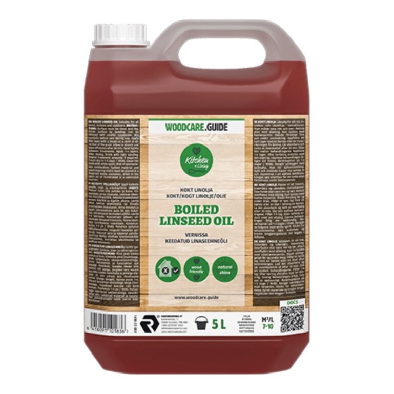 NATURAALNE VÄRNITS/KEEDETUD LINAÕLI WOODCARE GUIDE 5L