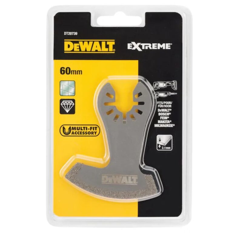 LÕIKETERA MULTITÖÖRIISTALE DEWALT DT20739 TEEMANT 60*75MM - Image 2