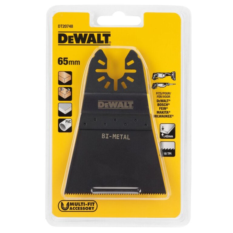 LÕIKETERA MULTITÖÖRIISTALE DEWALT DT20748 65MM PUIT/NAEL - Image 2
