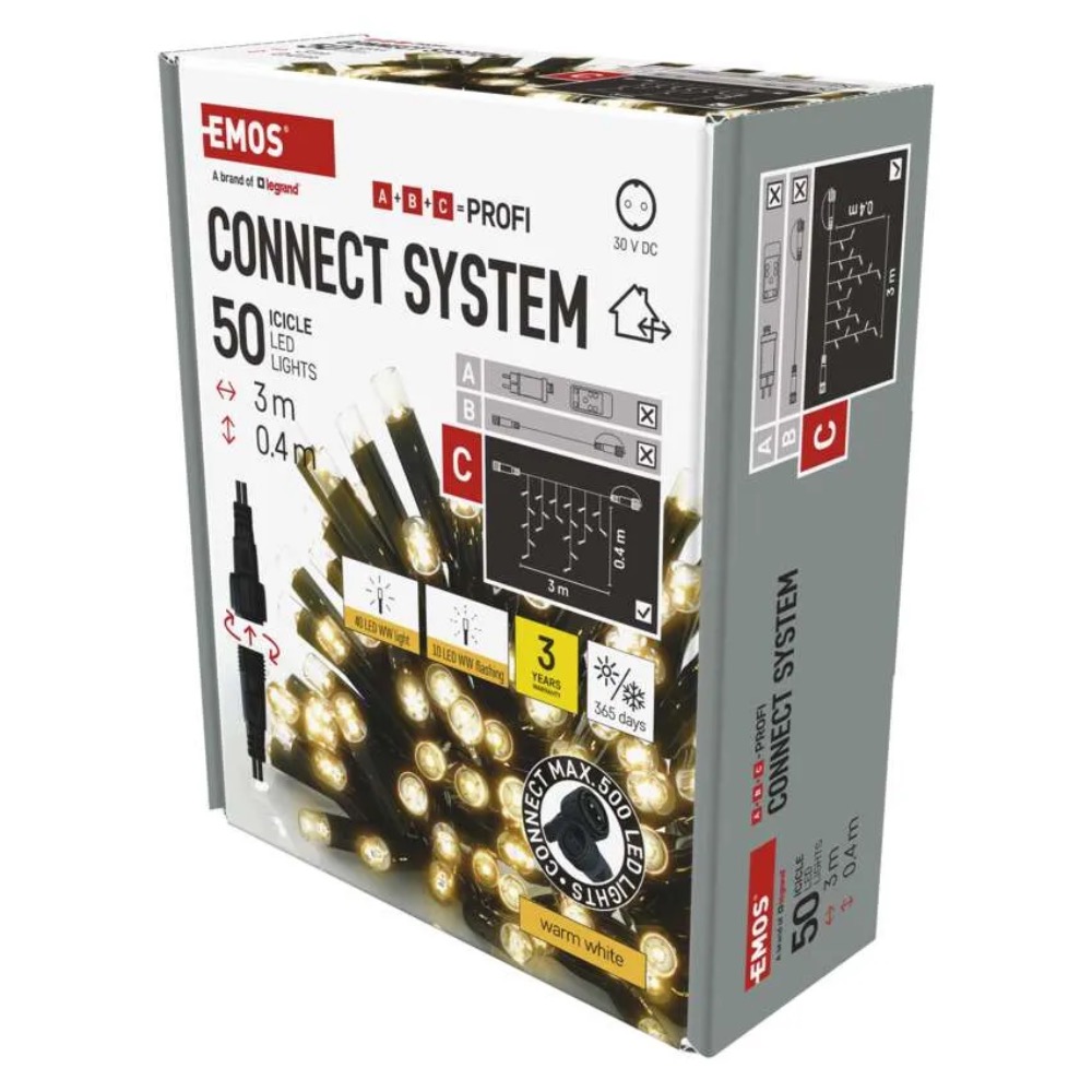 ÜHENDATAV VALGUSKETT EMOS PROFI 3M SOE VALGUS IP44 - Image 9