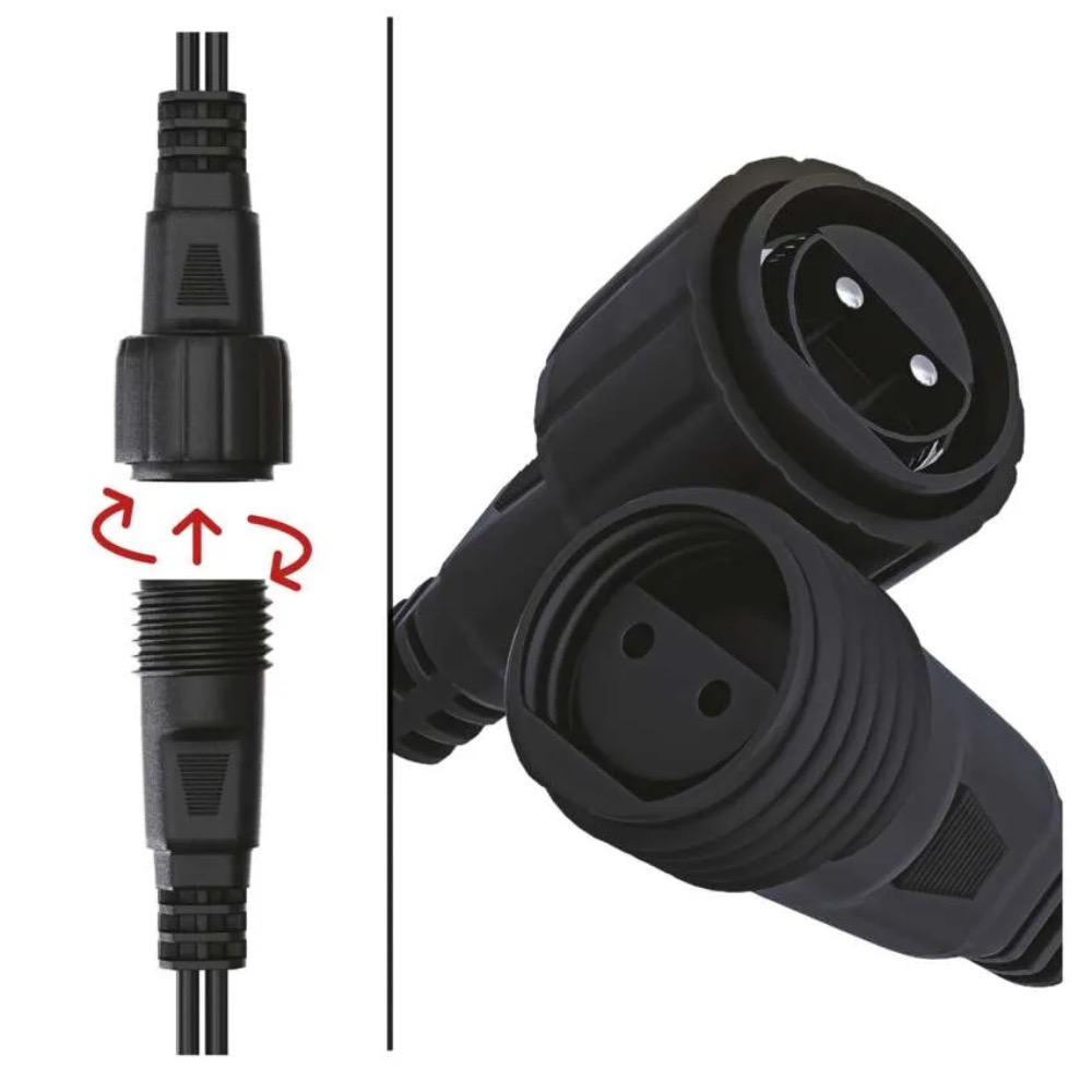 ÜHENDATAV VALGUSKETT EMOS PROFI 3M SOE VALGUS IP44 - Image 3