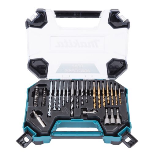 OTSAKUTE JA PUURIDE KOMPLEKT 38 OSA MAKITA E-22573