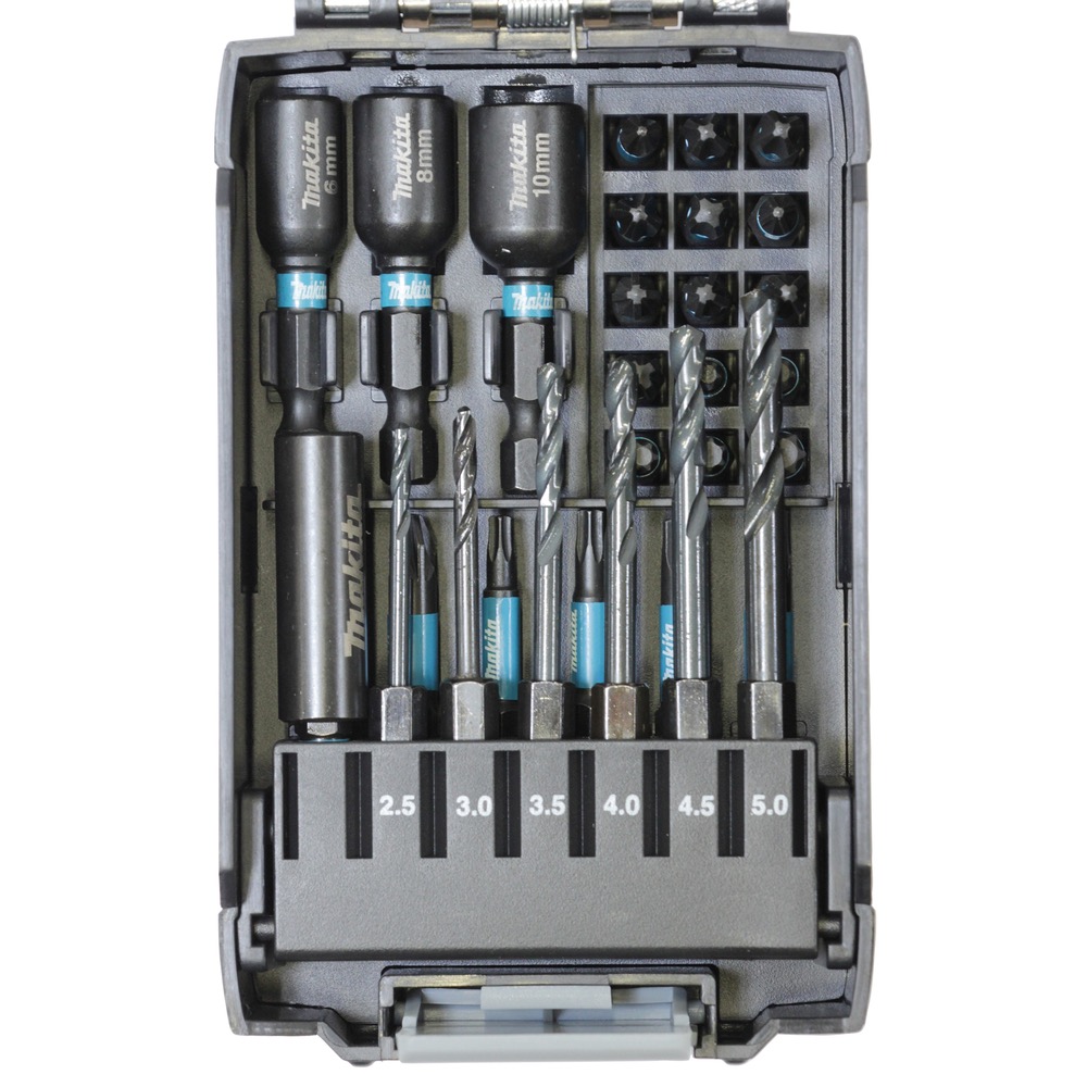 KRUVIKEERAJA OTSAKUTE KOMPLEKT 31 OSA MAKITA IMPACT BLACK E-25052 - Image 2