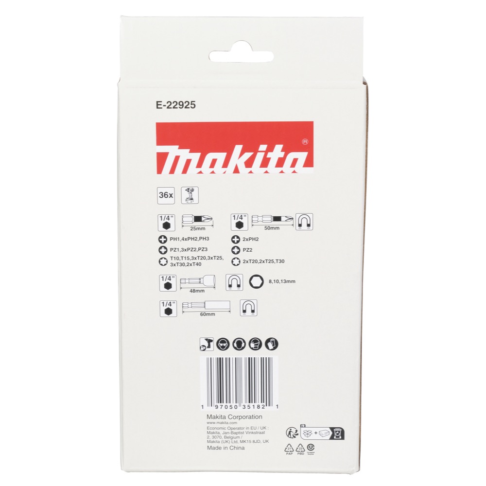 KRUVIKEERAJA OTSAKUTE KOMPLEKT 36 OSA IMPACT BLACK E-22925 - Image 3