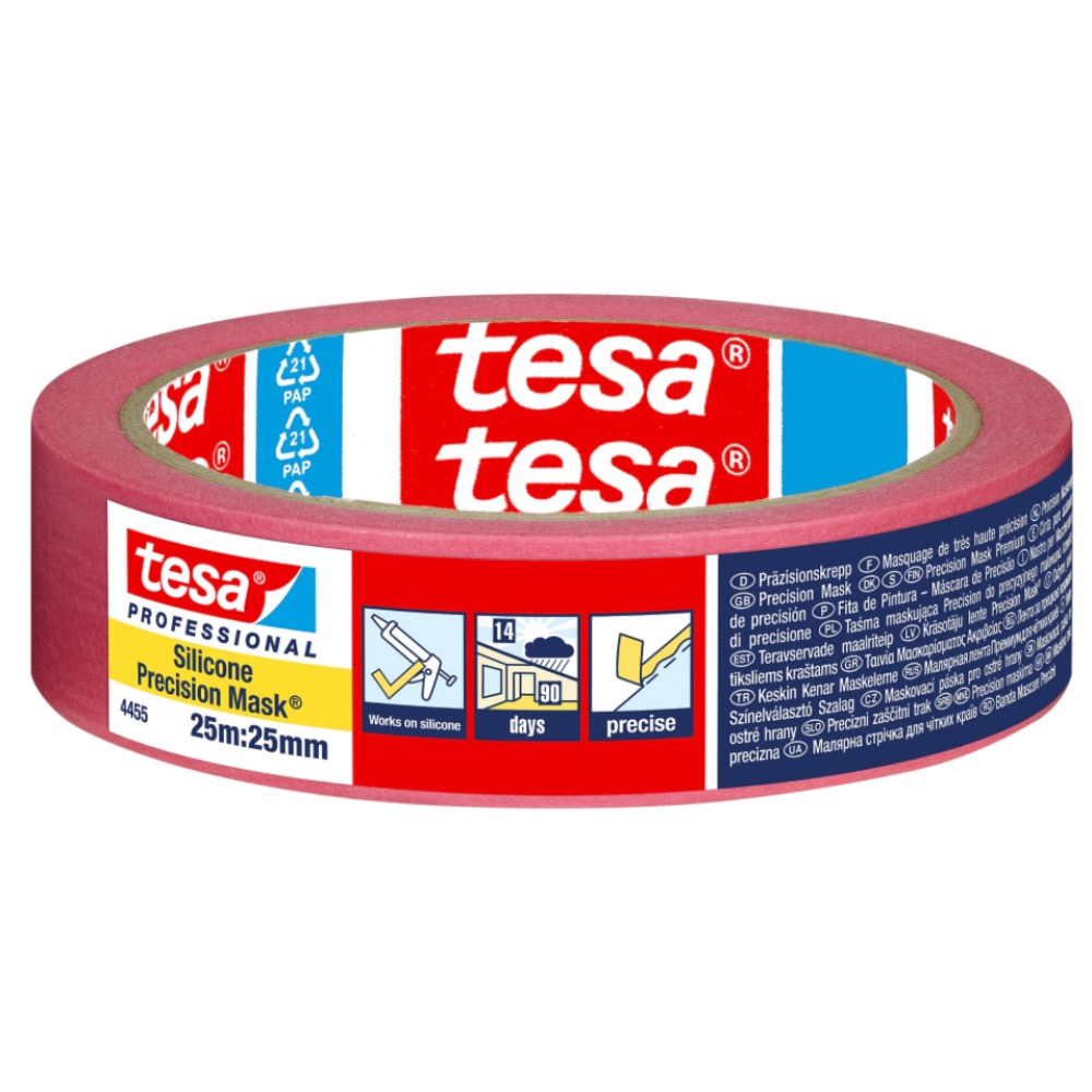TEIP TESA PRECISION MASK SILICONE 25M*25MM 4455