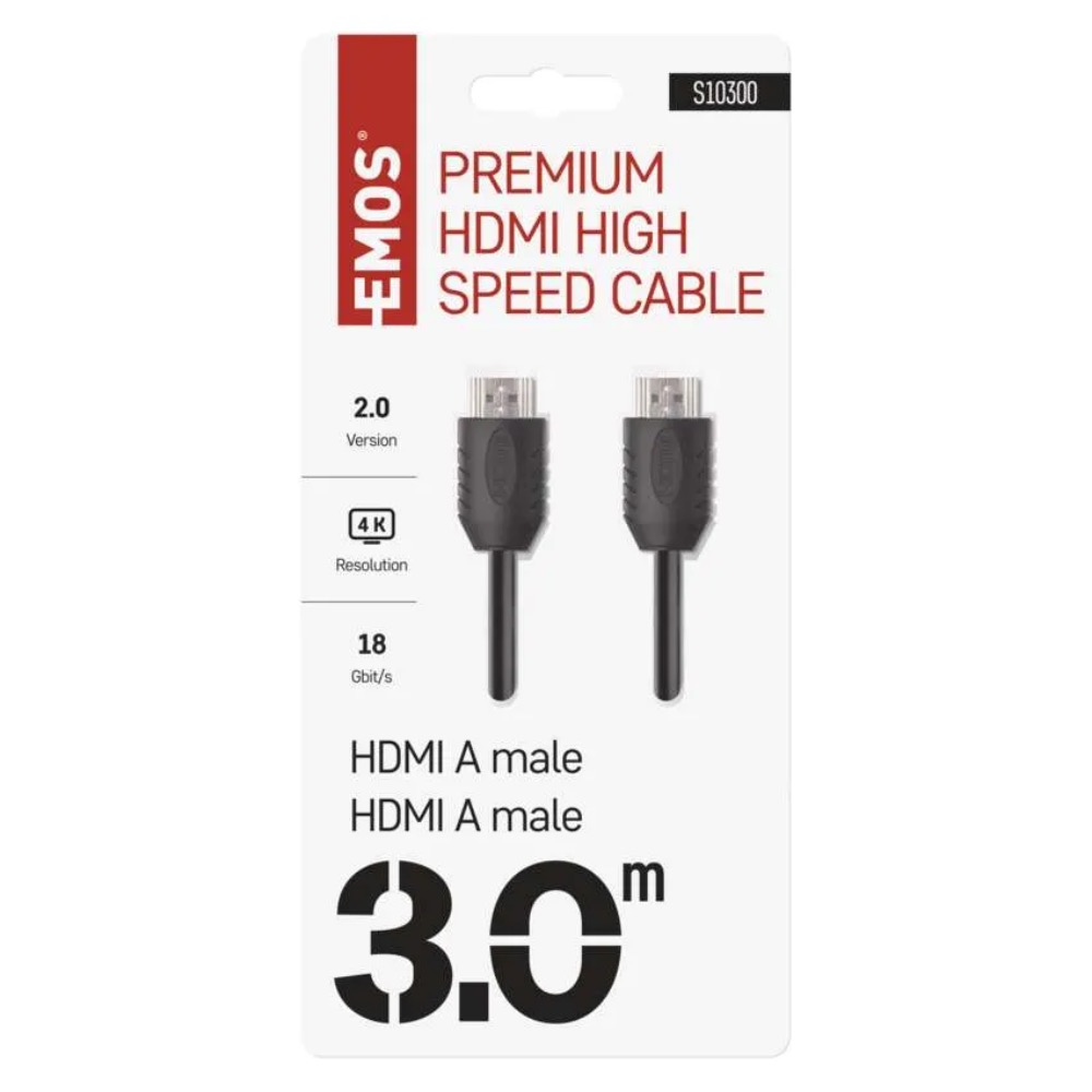 JUHE HDMI 2.0 A/M-A/M 3M EMOS - Image 5